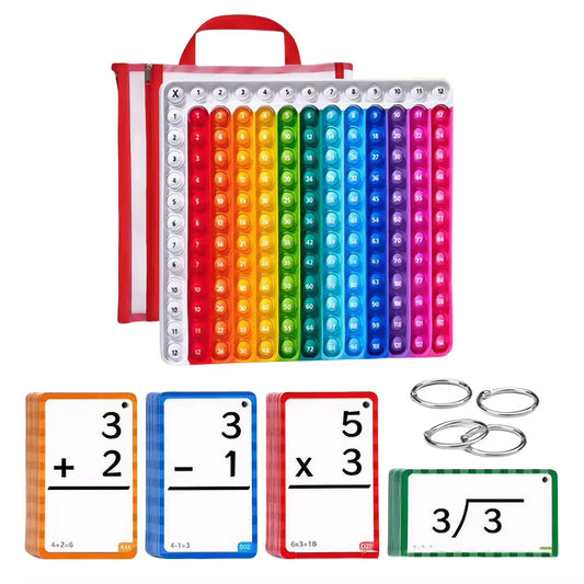 MathMaster™ Fidget Flash Cards – Learn Fast, Focus More, Master Math with Fun!